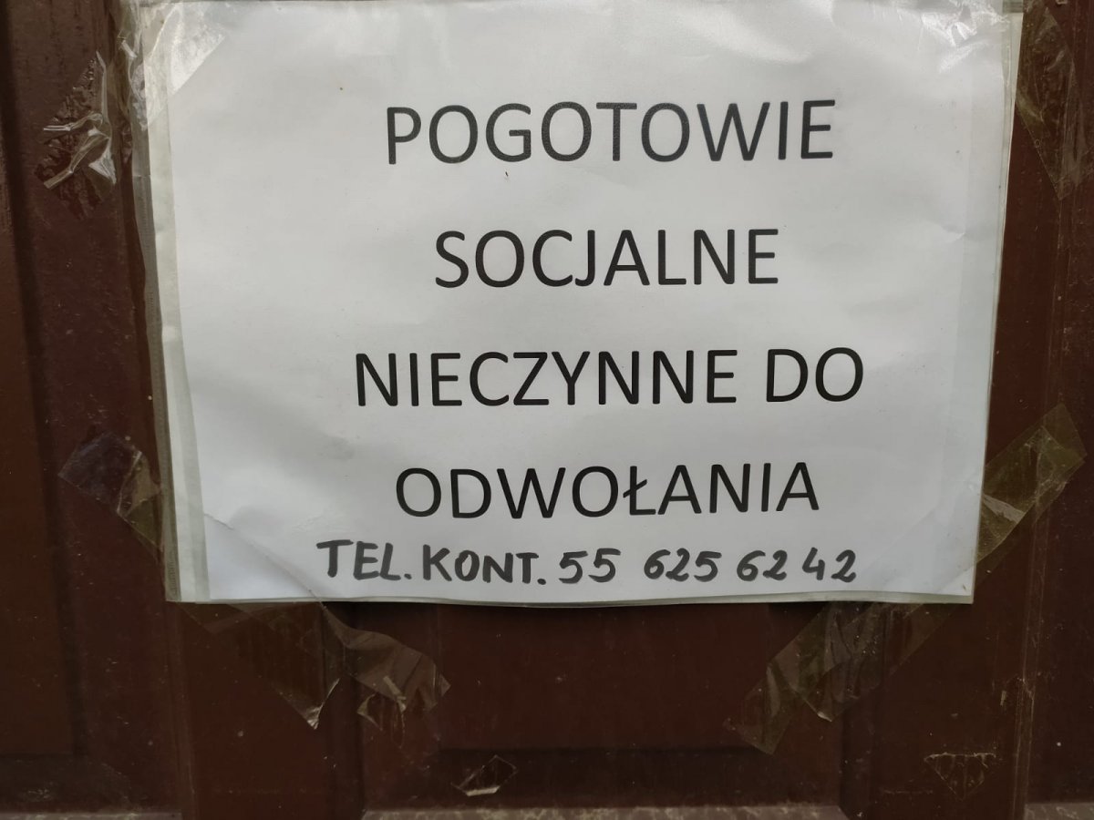Pogotowie Socjalne nie jest szkołą