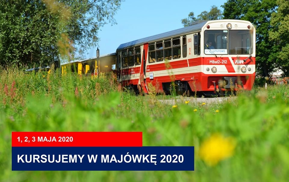 Kolej wąskotorowa rusza w majówkę