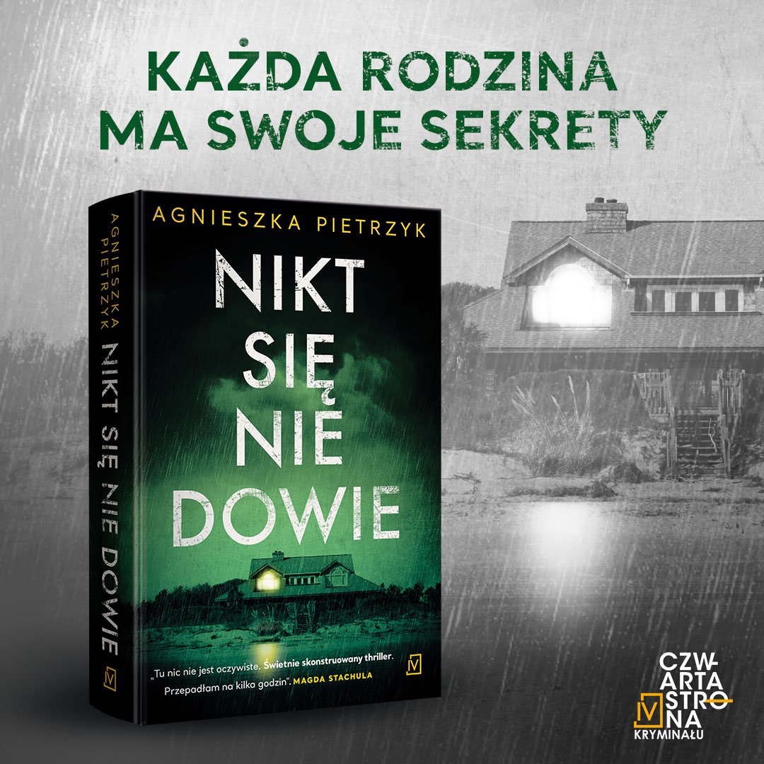 Kłamstwa, manipulacje, zdrady... Najnowszy thriller Agnieszki Pietrzyk jest pełen niełatwych emocji. Nikt się nie dowie ma dziś premierę. Czym zaskoczy czytelników elbląska pisarka?