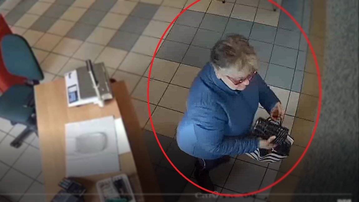 Policjanci poszukują kobiety z nagrania [VIDEO]