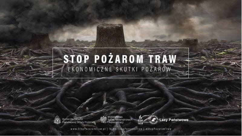 STOP pożarom traw!