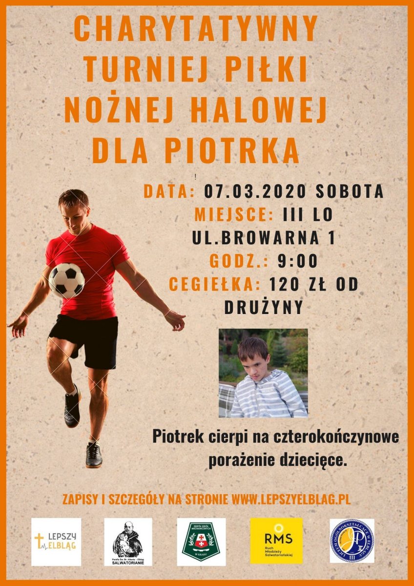 Charytatywny turniej halowej piłki nożnej