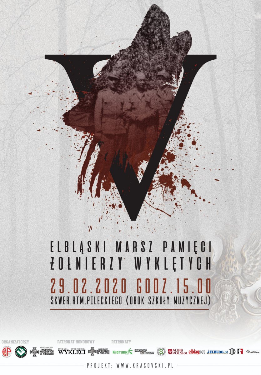 V elbląski Marsz Pamięci Żołnierzy Wyklętych