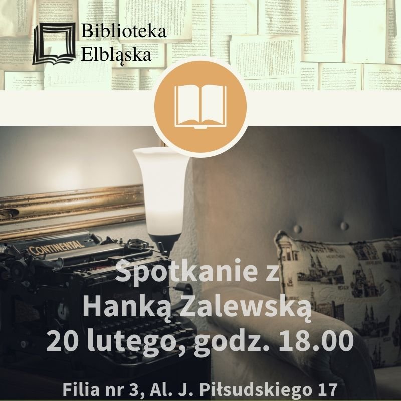 Hanka Zalewska w Klubie Dojrzałego Czytelnika