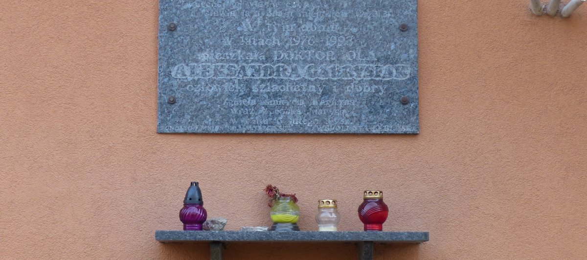 Dziś 27. rocznica śmierci dr Oli