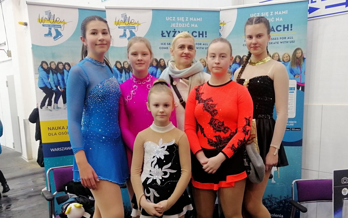 Sukcesy łyżwiarek podczas warszawskiego „Walley Cup”