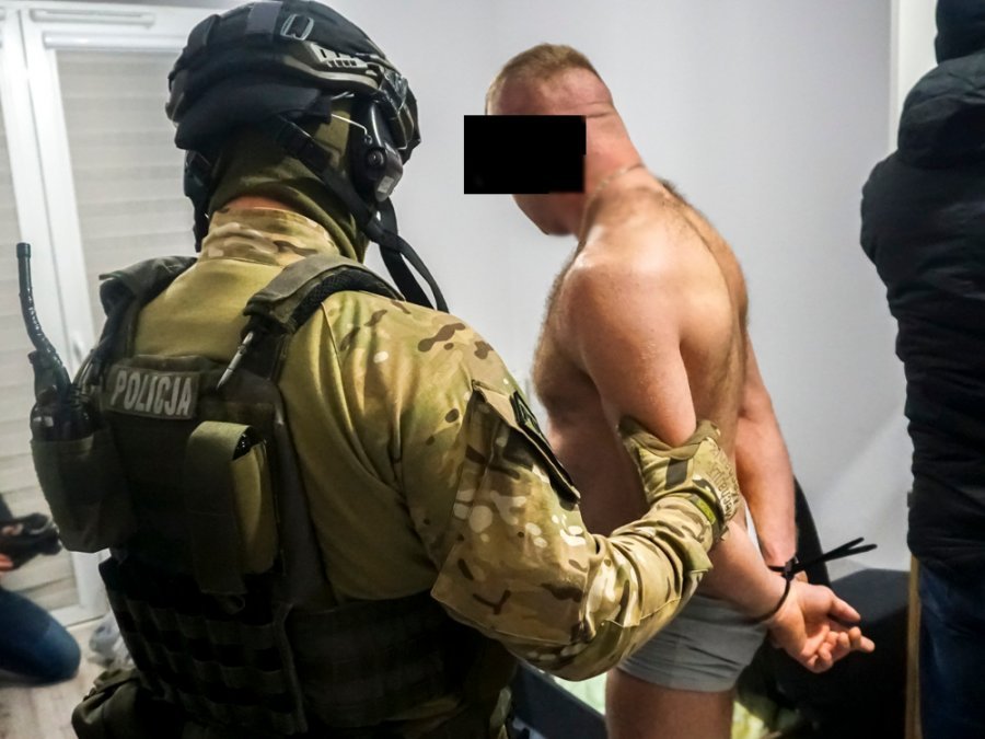 Akcja antyterrorystów w Elblągu

