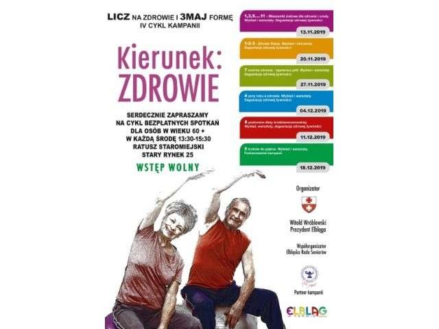Seniorze już jutro wybierz Kierunek Zdrowie