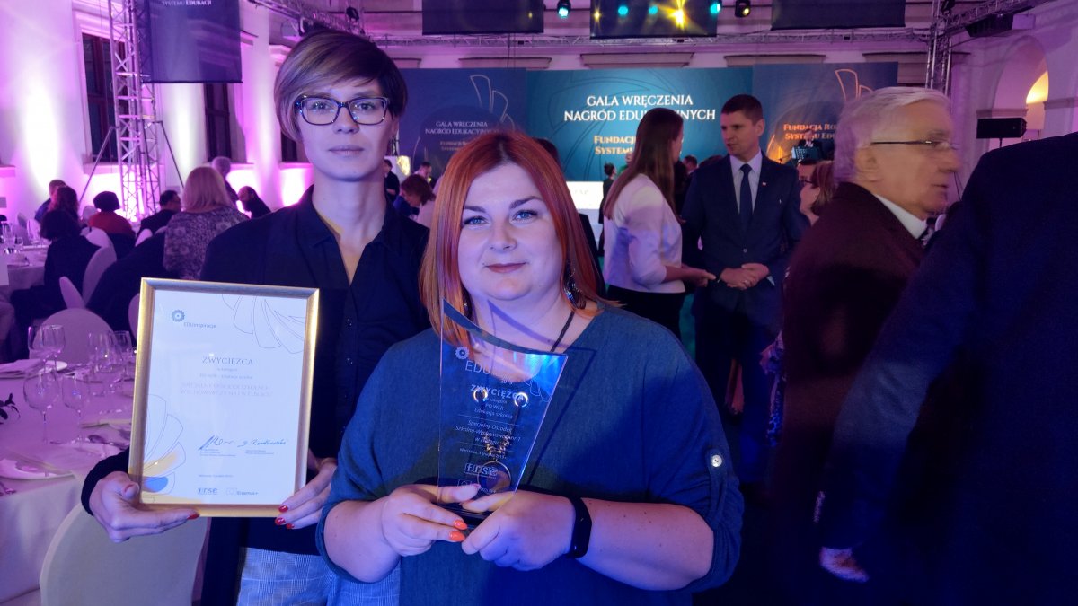 „OSCAR EDUKACJI SZKOLNEJ ” dla Specjalnego Ośrodka Szkolno Wychowawczego Nr 1 [ZDJĘCIA]