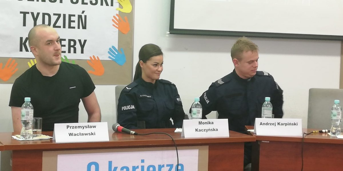 Promowali zawód policjanta