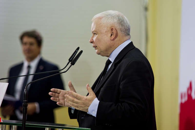 Jarosław Kaczyński przyjechał do Elbląga [ZDJĘCIA]

