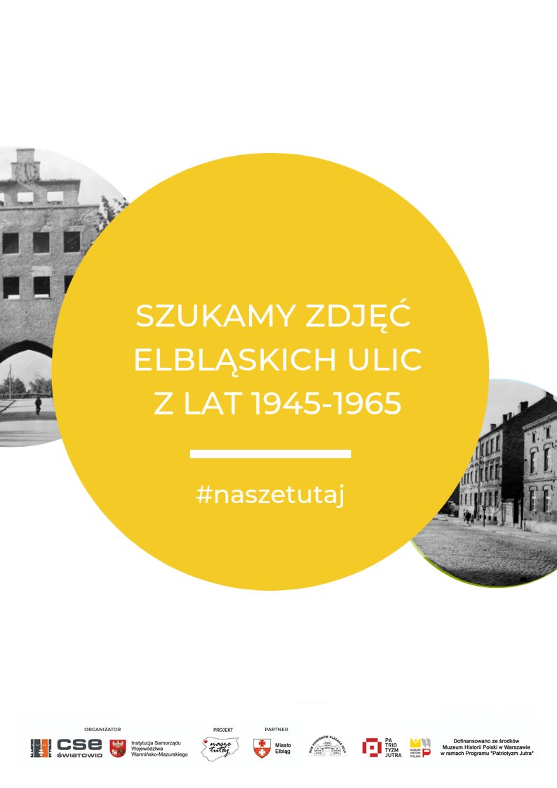 Szukamy powojennych zdjęć Elbląga do przewodnika 