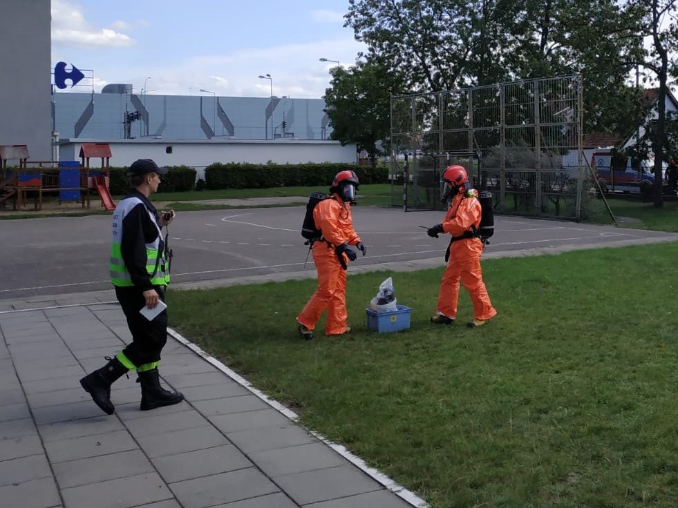 Groźny wyciek w szkole, szybka reakcja strażaków

