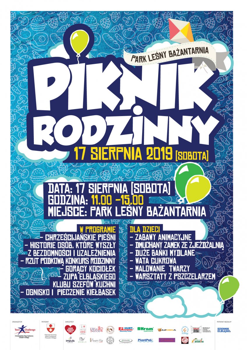 Teen Challenge zaprasza na Piknik Rodzinny