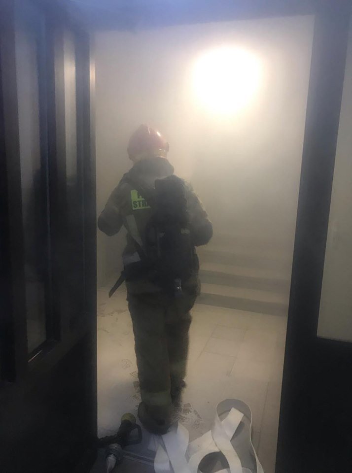Szybka akcja strażaków pomogła uniknąć tragedii

