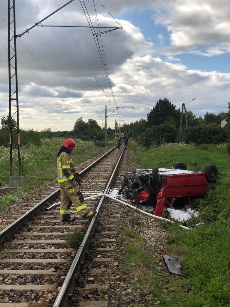 O krok od tragedii, trzy osoby w szpitalu

