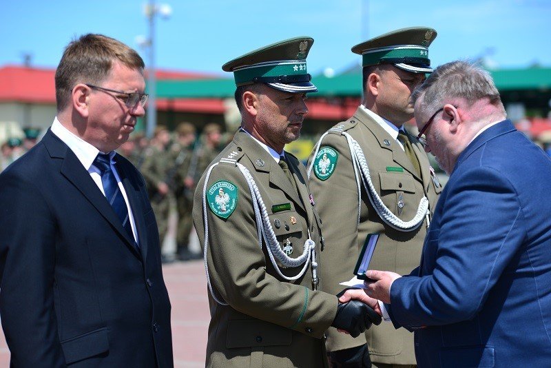 Placówka Straży Granicznej w Grzechotkach otrzymała imię I Pułku Kawalerii Korpusu Ochrony Pogranicza
