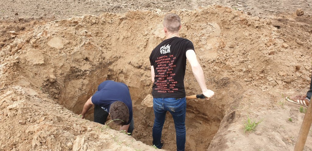 Zamiast być w szkole, wyszli w teren
