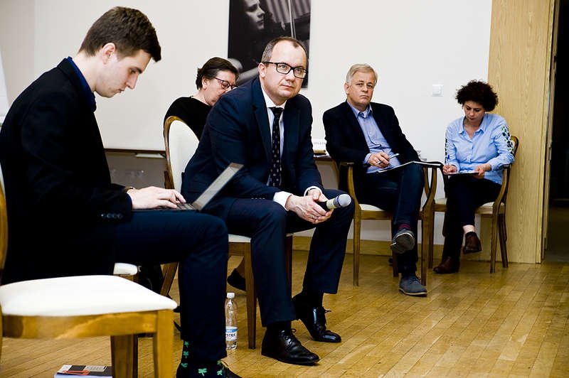 Incydent na spotkaniu z Rzecznikiem Praw Obywatelskich [Zdjęcia]