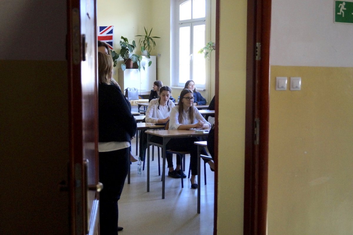 Wystartował maturalny maraton. Na początek język polski [zdjęcia}