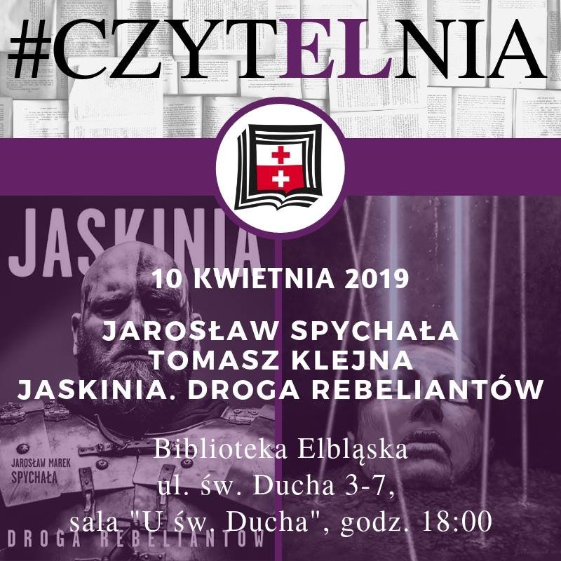 Jak wyjść z jaskini? – spotkanie z autorem i wydawcą książki „Jaskinia. Droga rebeliantów”