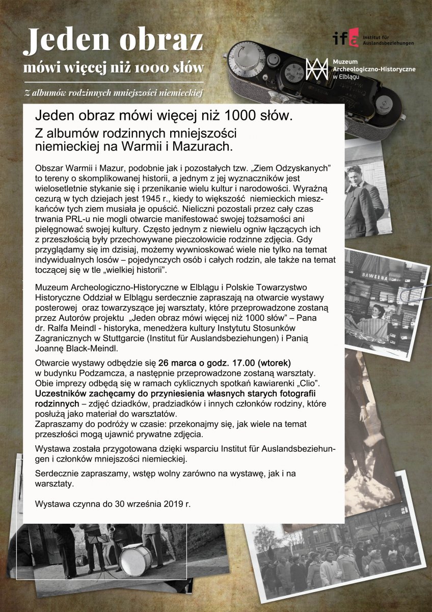 Z albumów rodzinnych mniejszości niemieckiej w Kawiarence Clio