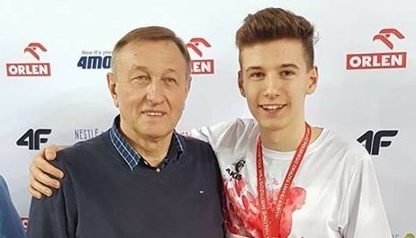 Rekord życiowy i srebrny medal Kacpra