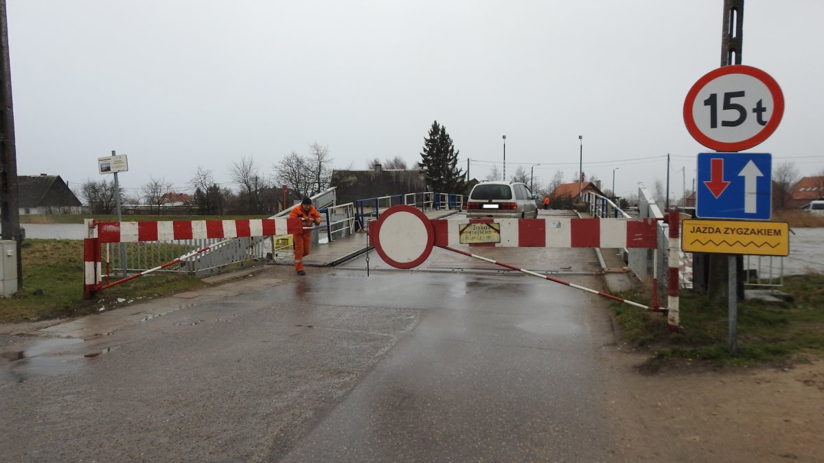 Rzeka Elbląg coraz groźniejsza. Przekroczony stan alarmowy!