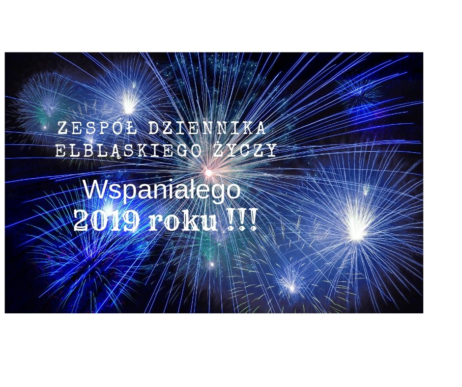 Szampańskiej zabawy i szczęśliwego 2019 roku!