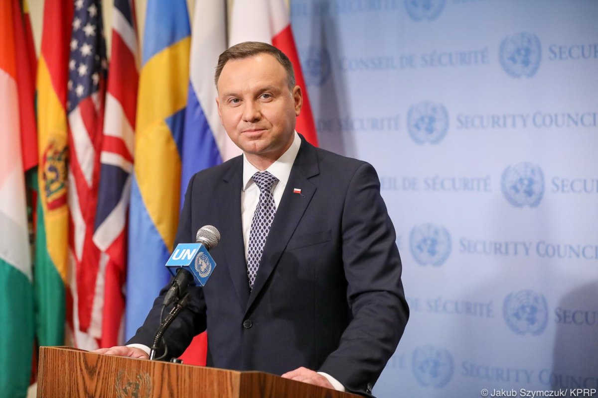 Prezydent Andrzej Duda w Elblągu