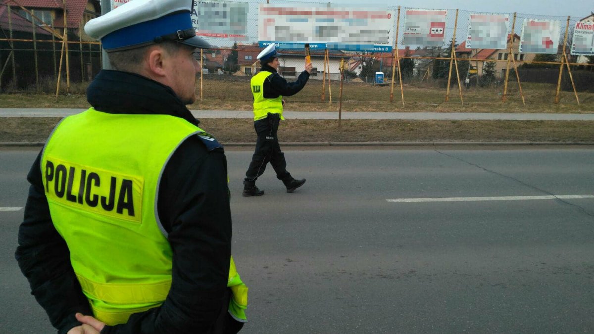 Trzeźwy poranek na elbląskich drogach