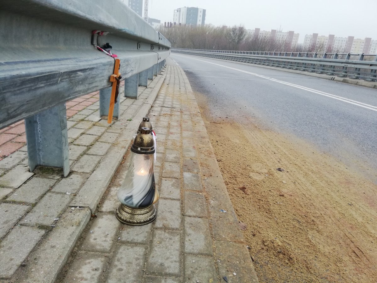 Co zeznał 35-latek? Policja przesłuchała kierowcę ws. śmiertelnego wypadku na moście na Modrzewinie