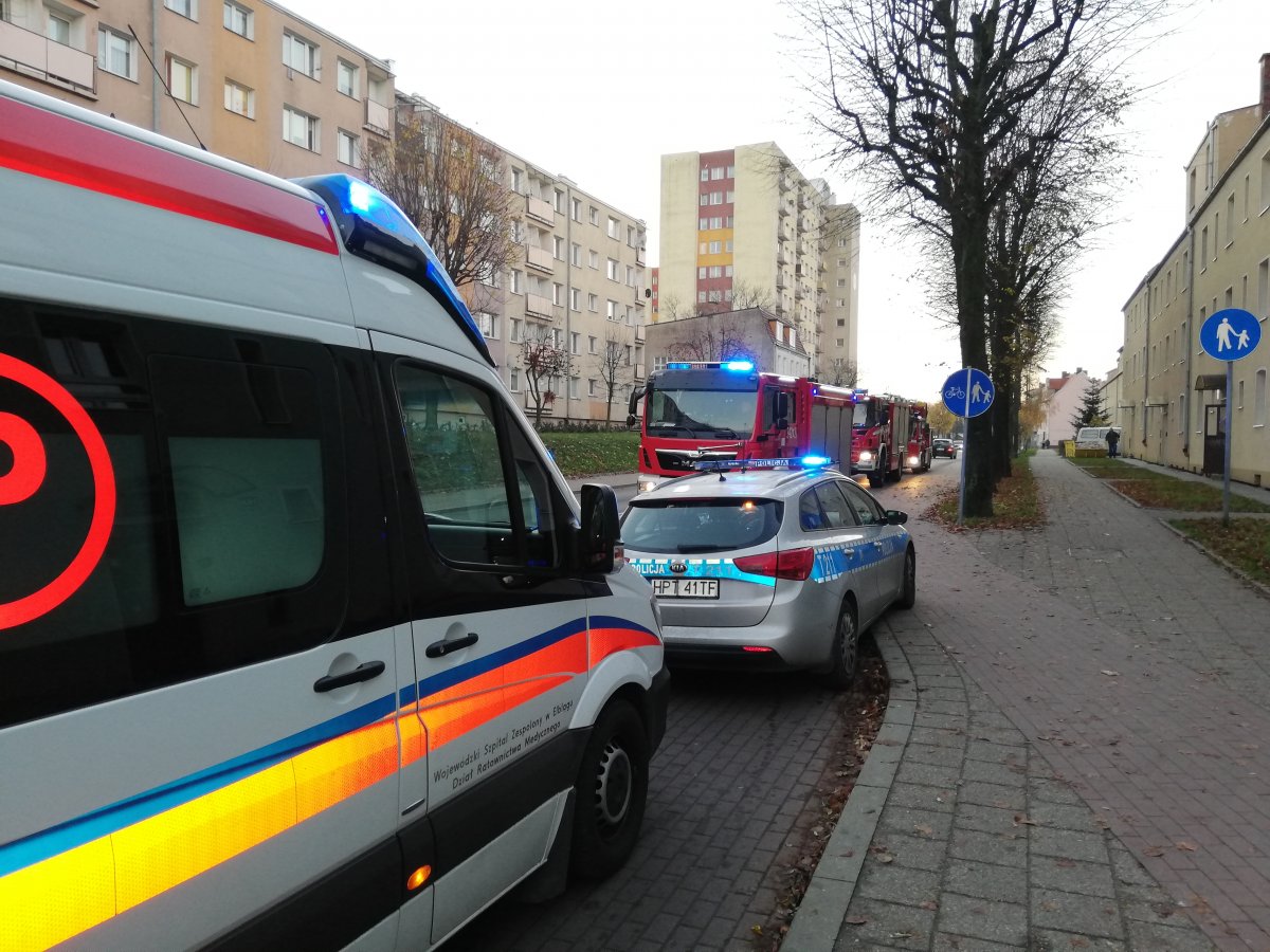 Pożar na Robotniczej. W sypialni znaleźli ciało starszej kobiety [zdjęcia]