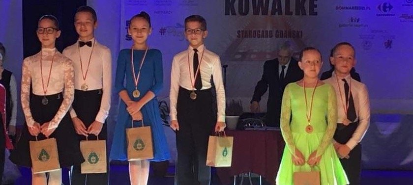 Złoto i srebro dla tancerzy z Elbląga