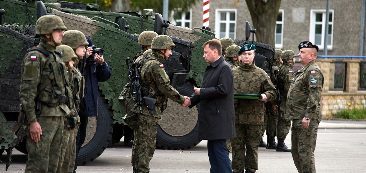 Nowoczesne Rosomaki trafiły do Elbląga [zdjęcia]