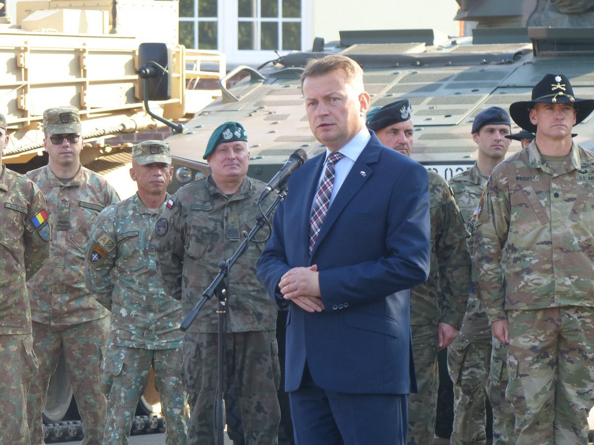 Minister obrony z wizytą w Elblągu