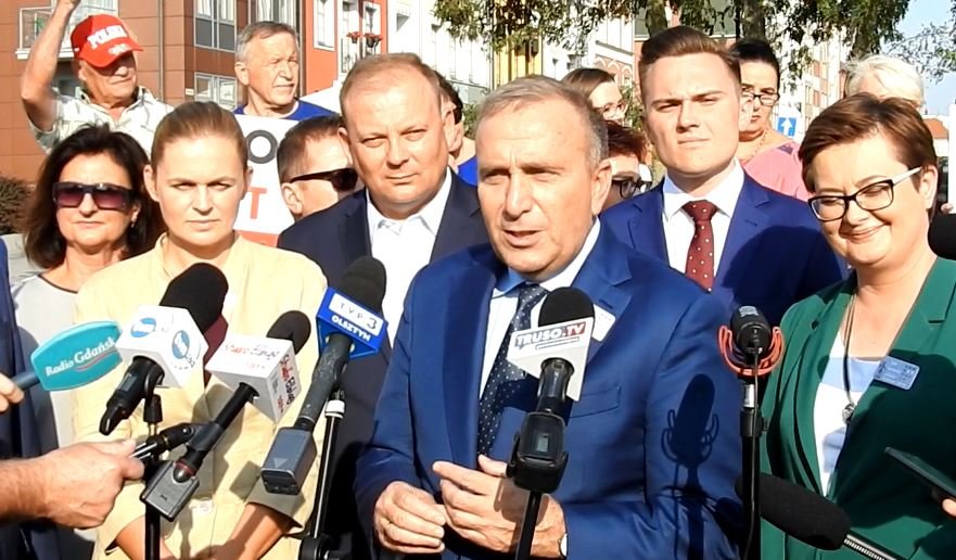Liderzy Koalicji Obywatelskiej w Elblągu z poparciem dla Michała Missana