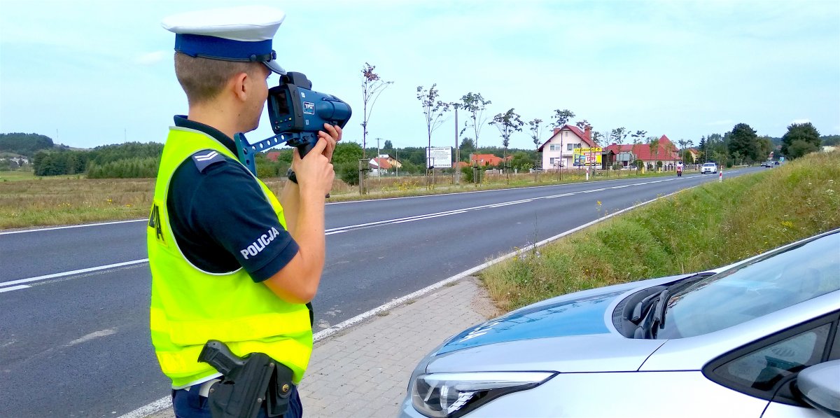 Pędził przez Bogaczewo 103 km/h