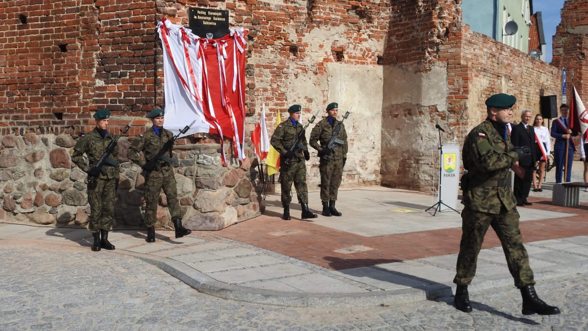 Pasłęk pamięta o bohaterze. Wzruszające wystąpienie zięcia [zdjęcia]
