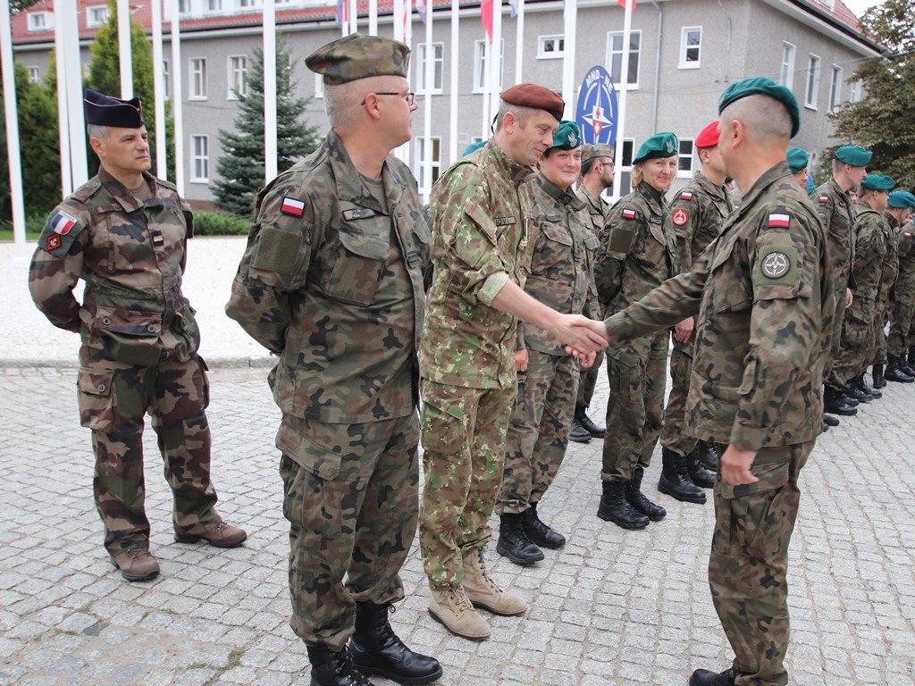Instruktorzy NATO szkolą w Elblągu żołnierzy Dywizji Północny - Wschód