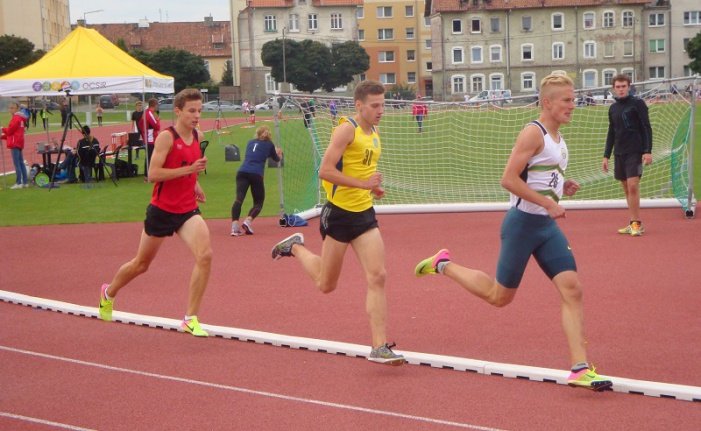 Świetny start Kacpra w Ostródzie. Rekord życiowy w biegu na 1000 metrów