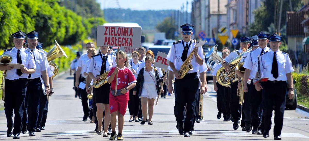 Orkiestry dęte zaprezentowały się w Pasłęku