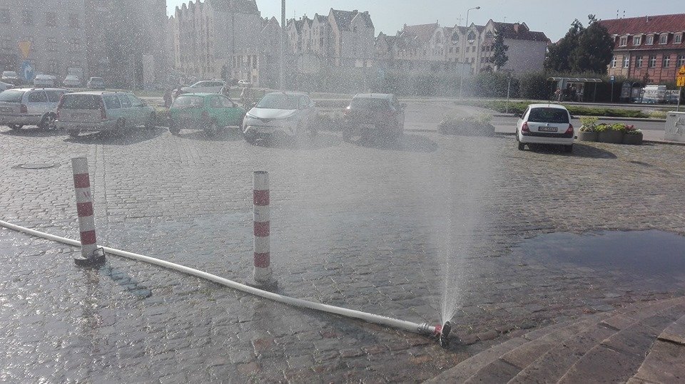 Tutaj znajdziesz w Elblągu kurtyny wodne