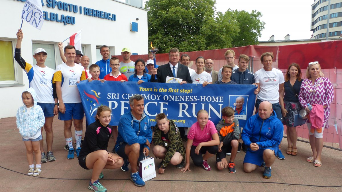 Do miasta zawitał bieg Peace Run