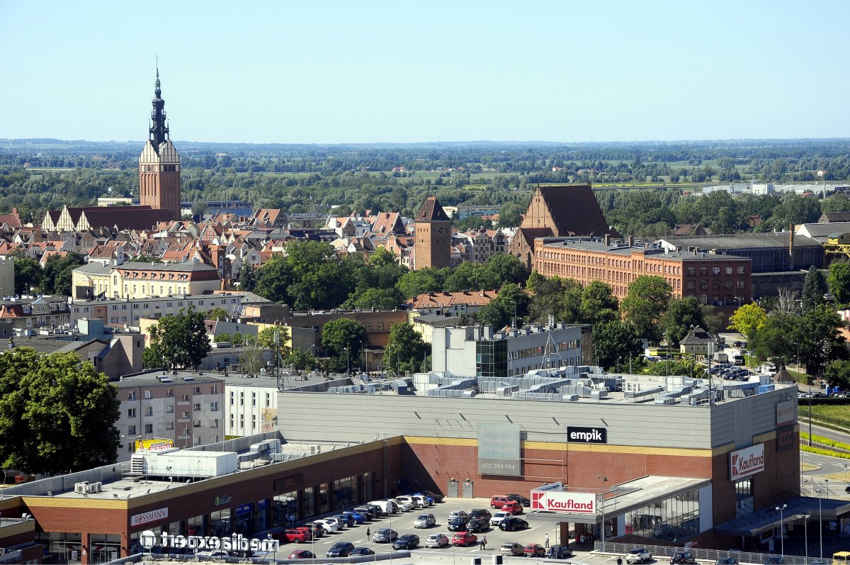 W piątek otwarcie 11-piętrowego sądu. Takie mają widoki na Elbląg. A co wewnątrz? [zdjęcia]