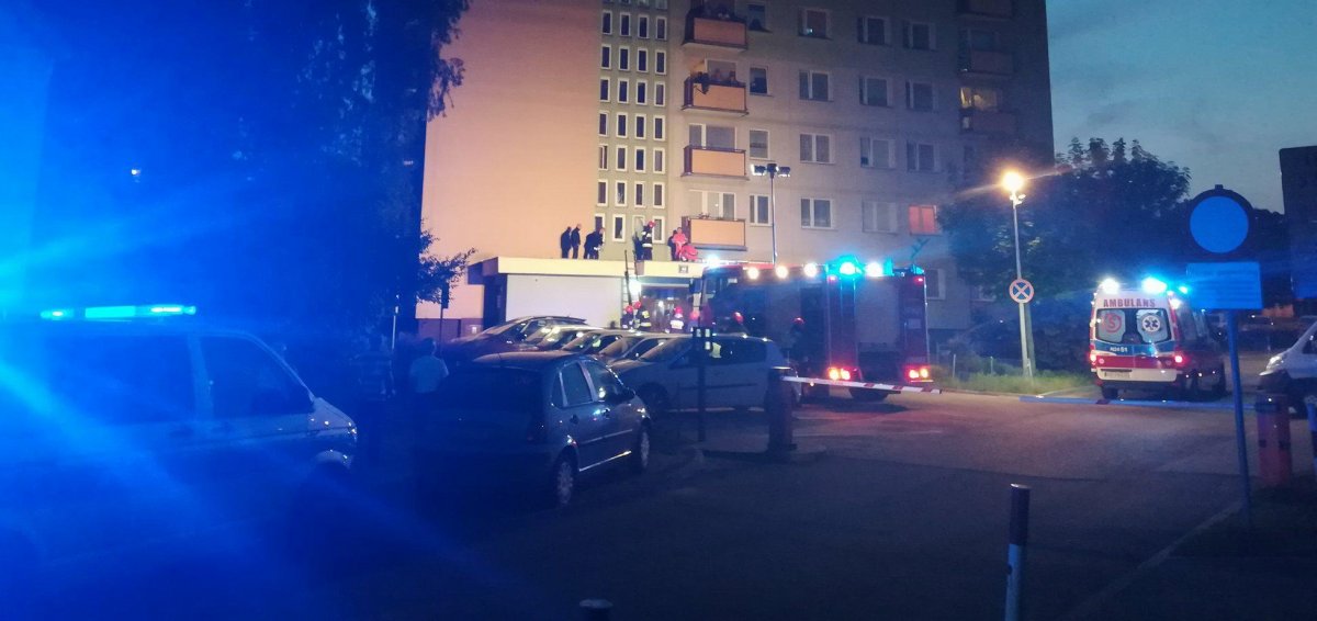 Tragedia na Brzeskiej. Nie żyje młody mężczyzna