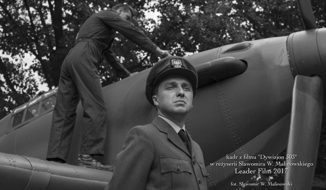 Elblążanin nakręcił film o legendarnym dywizjonie 303