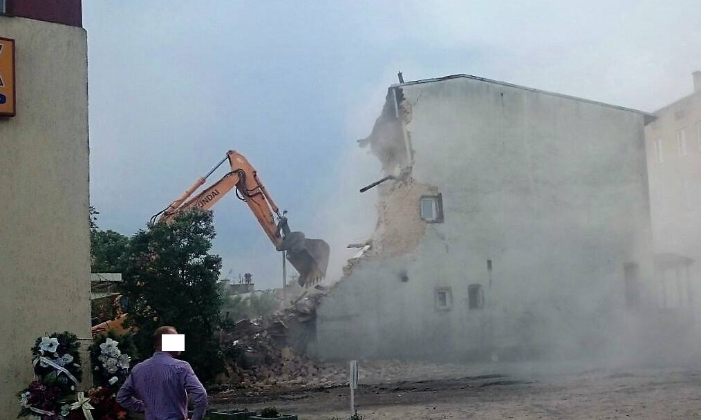 Wyburzono dom przy Hetmańskiej. To w nim żył syn wielkiego Franza Komnicka
