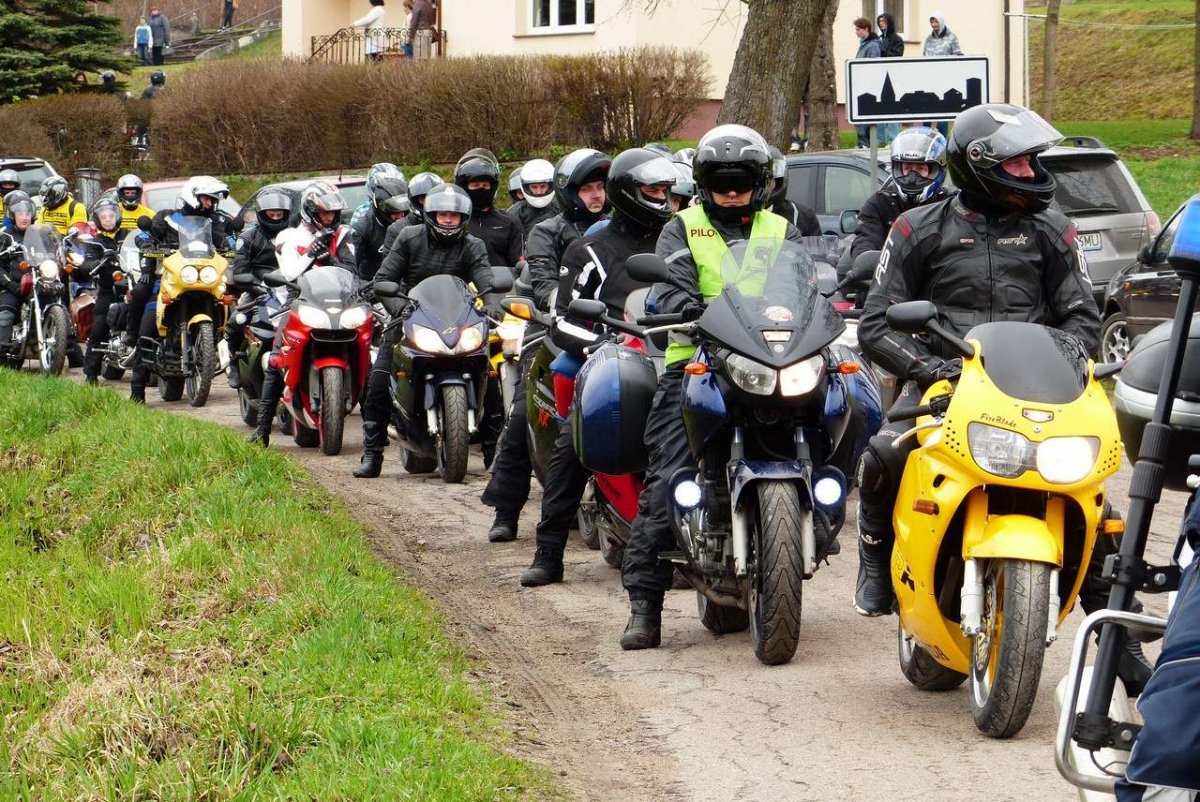 Tu nie chodzi tylko o paradę... Otwarcie sezonu motocyklowego w Elblągu