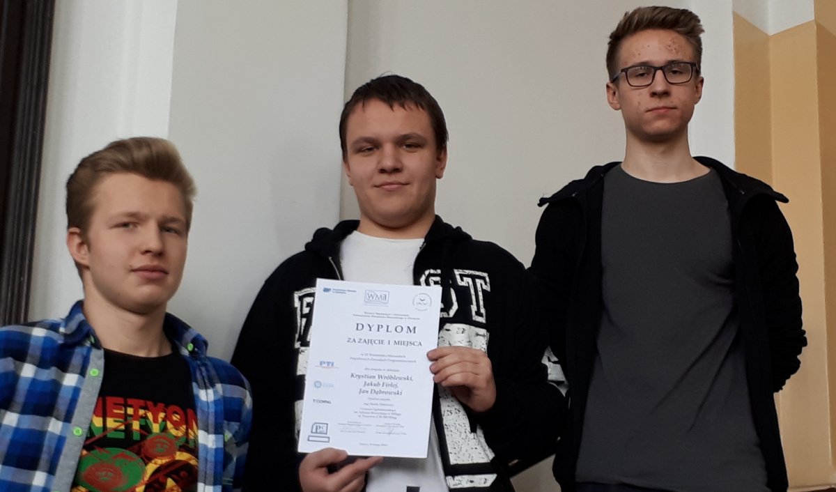 Tacy programiści tylko w pierwszym ogólniaku!